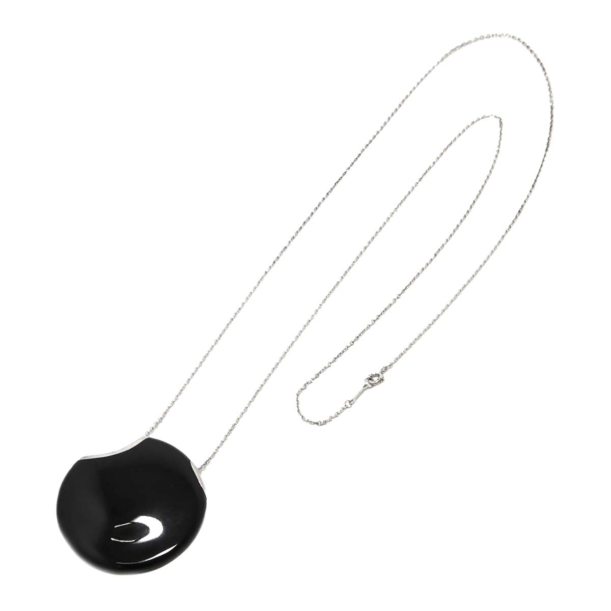 Platinum Lacquer Necklace