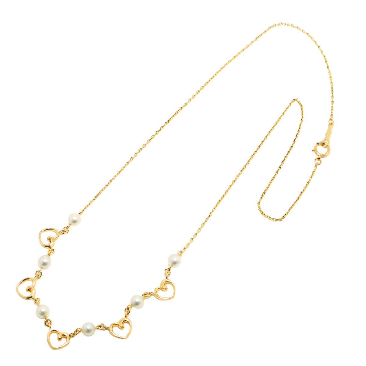 Akoya Pearl 4.1mm Necklace 14K YG 585
