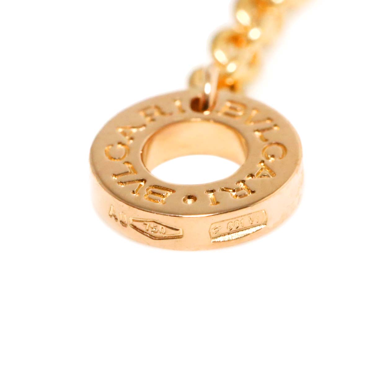 Amethyst Tourmaline Necklace 18K Pink Gold 750