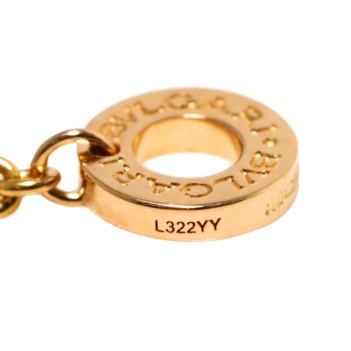 Amethyst Tourmaline Necklace 18K Pink Gold 750