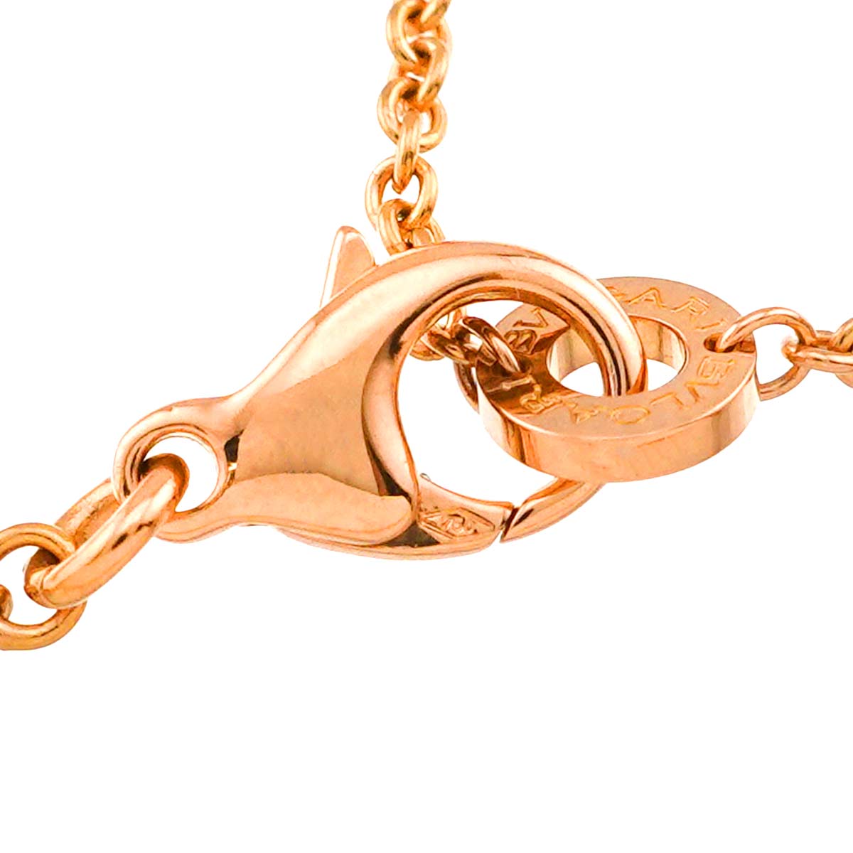 Amethyst Tourmaline Necklace 18K Pink Gold 750