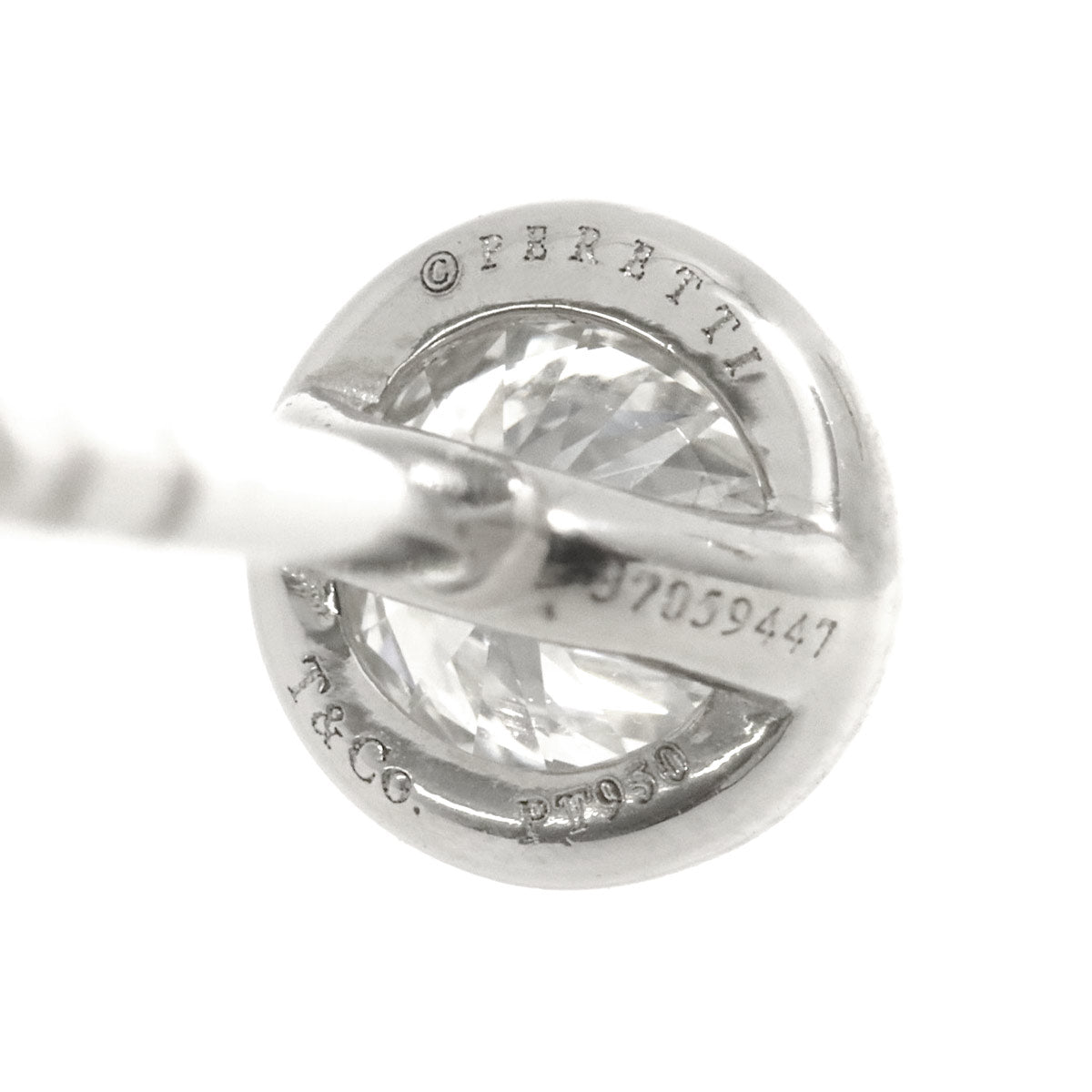 By The Yard Diamond Earrings Pierced Pt