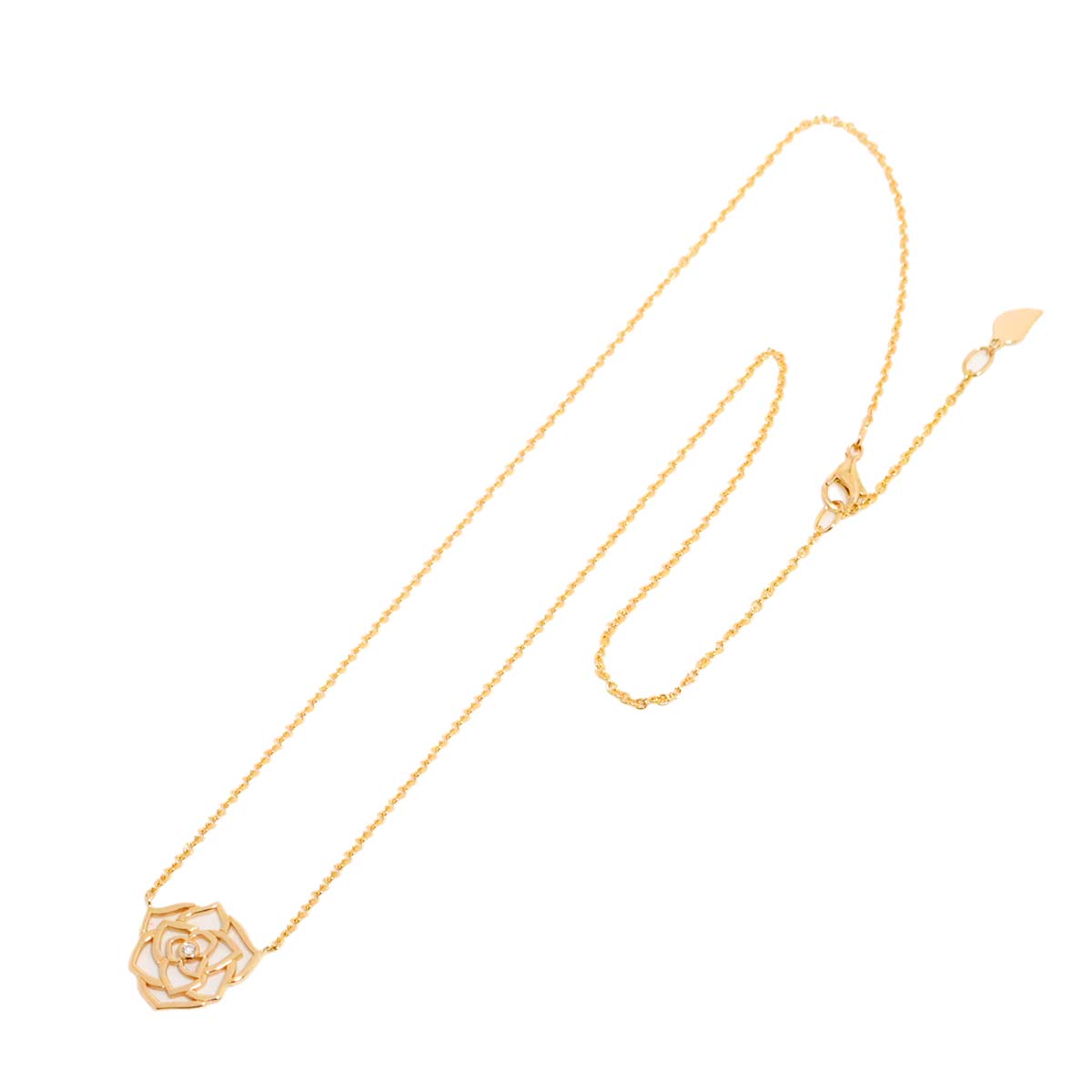 PIAGET ROSE Diamond Necklace 18K Pink Gold 750