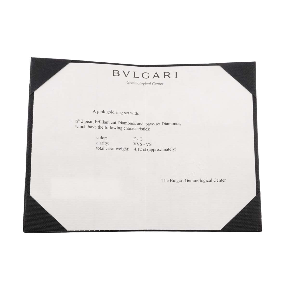 Serpenti Viper Diamond Ring 18K PG 750 sizeML 7.5(US)