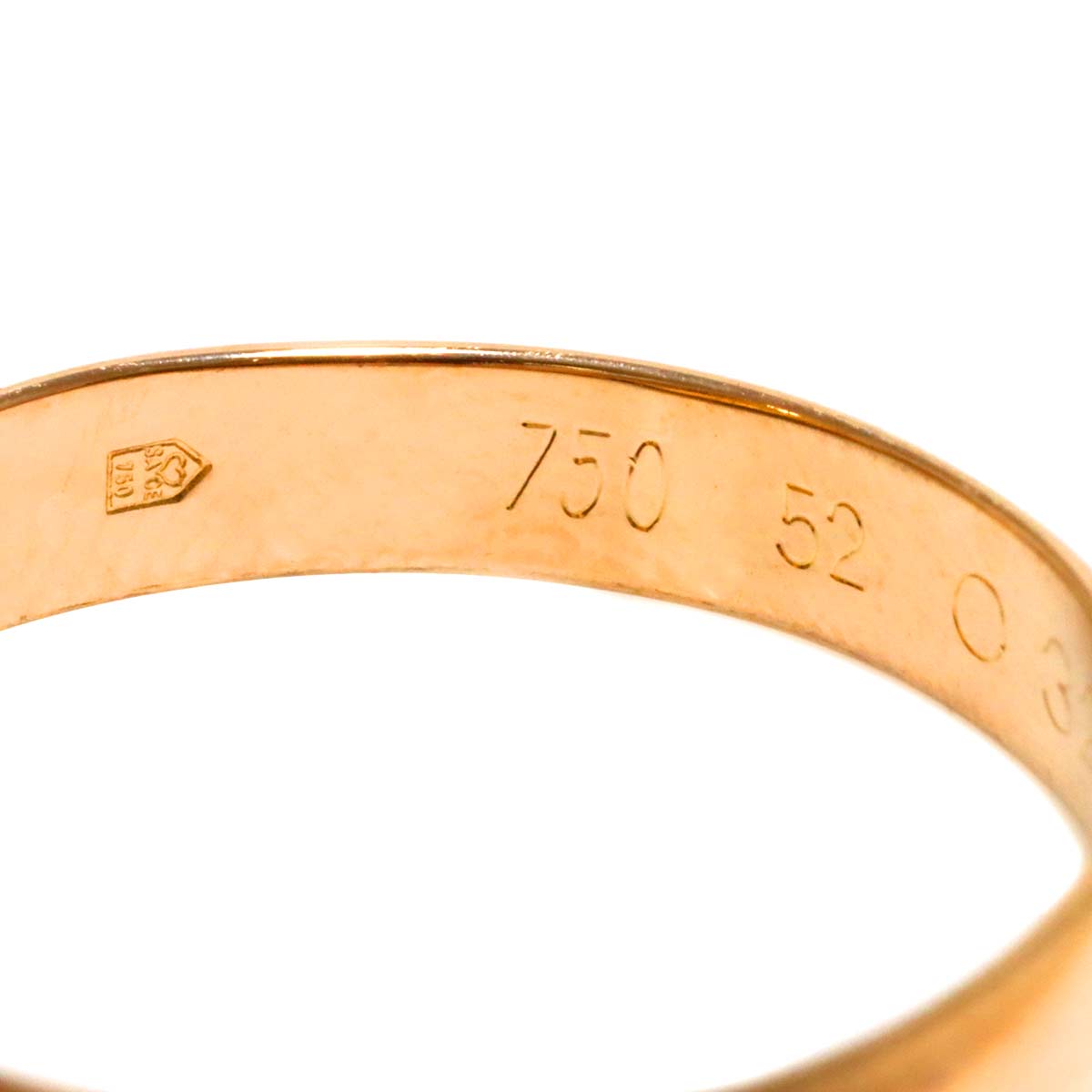 Trinity MM Ring 18K YG WG PG 750 Size52 6(US)