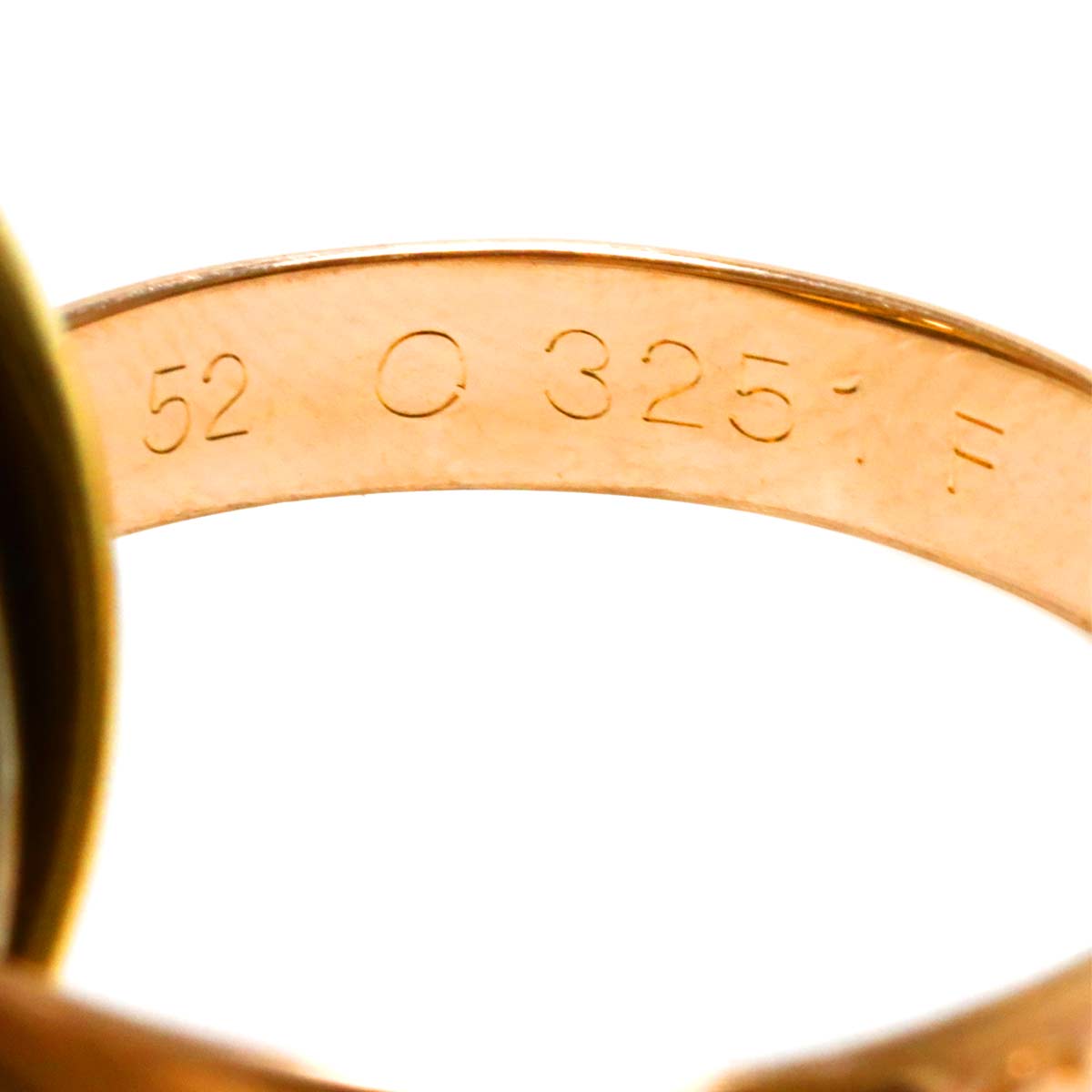 Trinity MM Ring 18K YG WG PG 750 Size52 6(US)