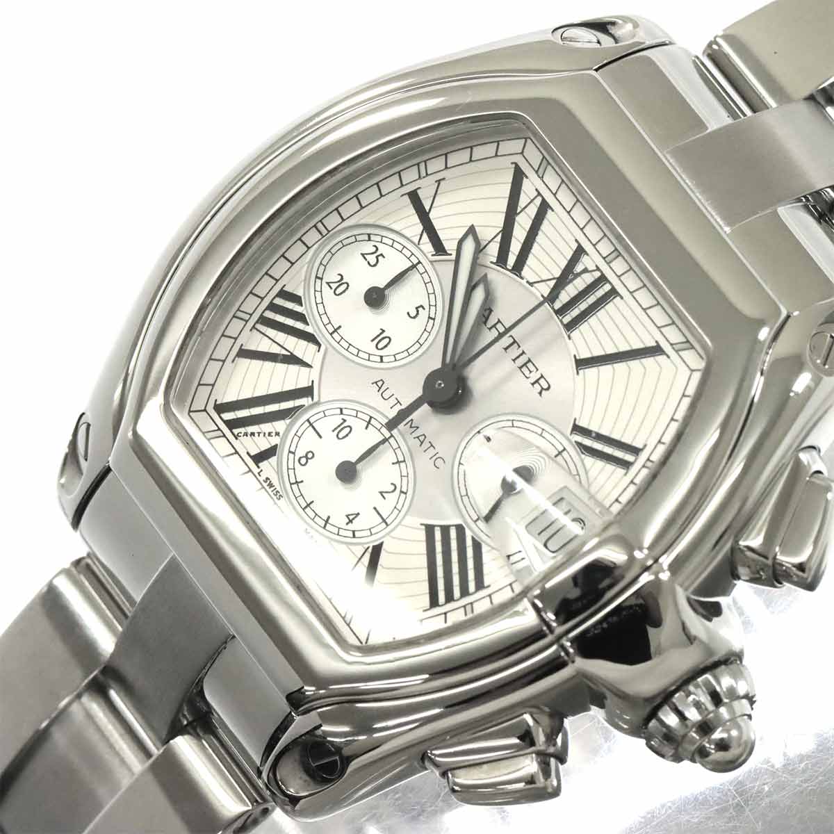 Roadster Chronograph W62019X6 Date Automatic Silver Dial Mens