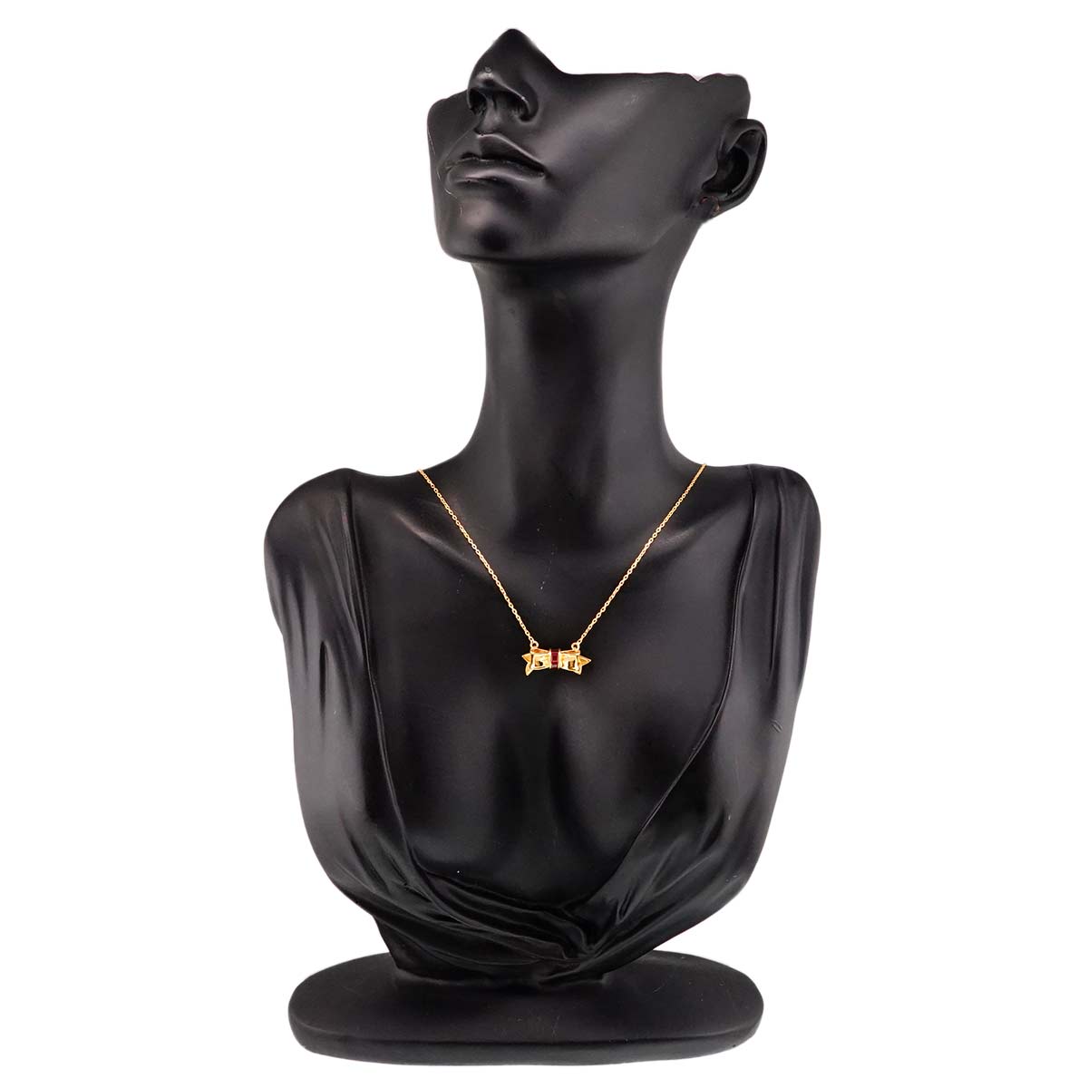 Ruby Necklace 18K Yellow Gold 750