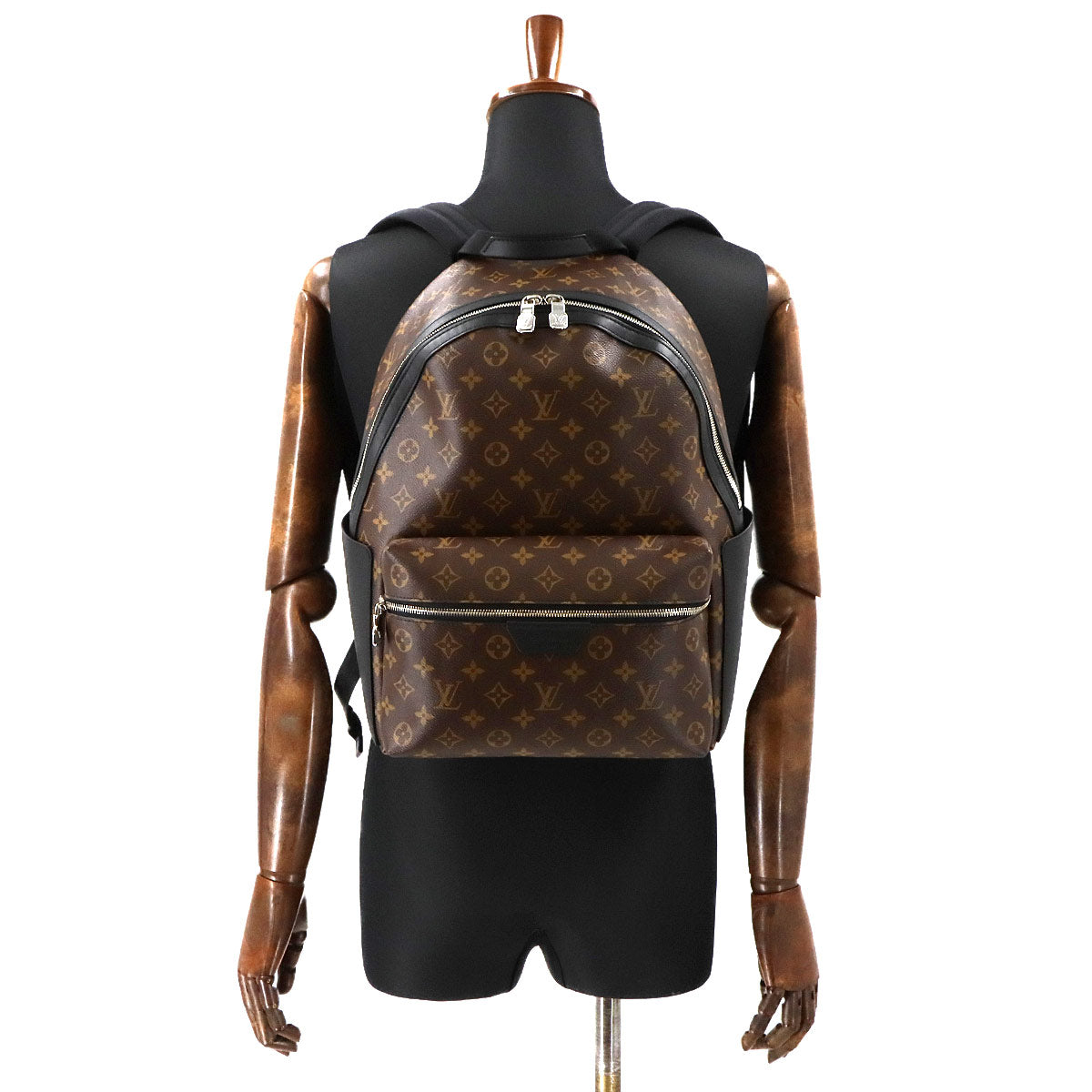 Monogram Macassar Discovery Backpack PM Brown M46684 90288196