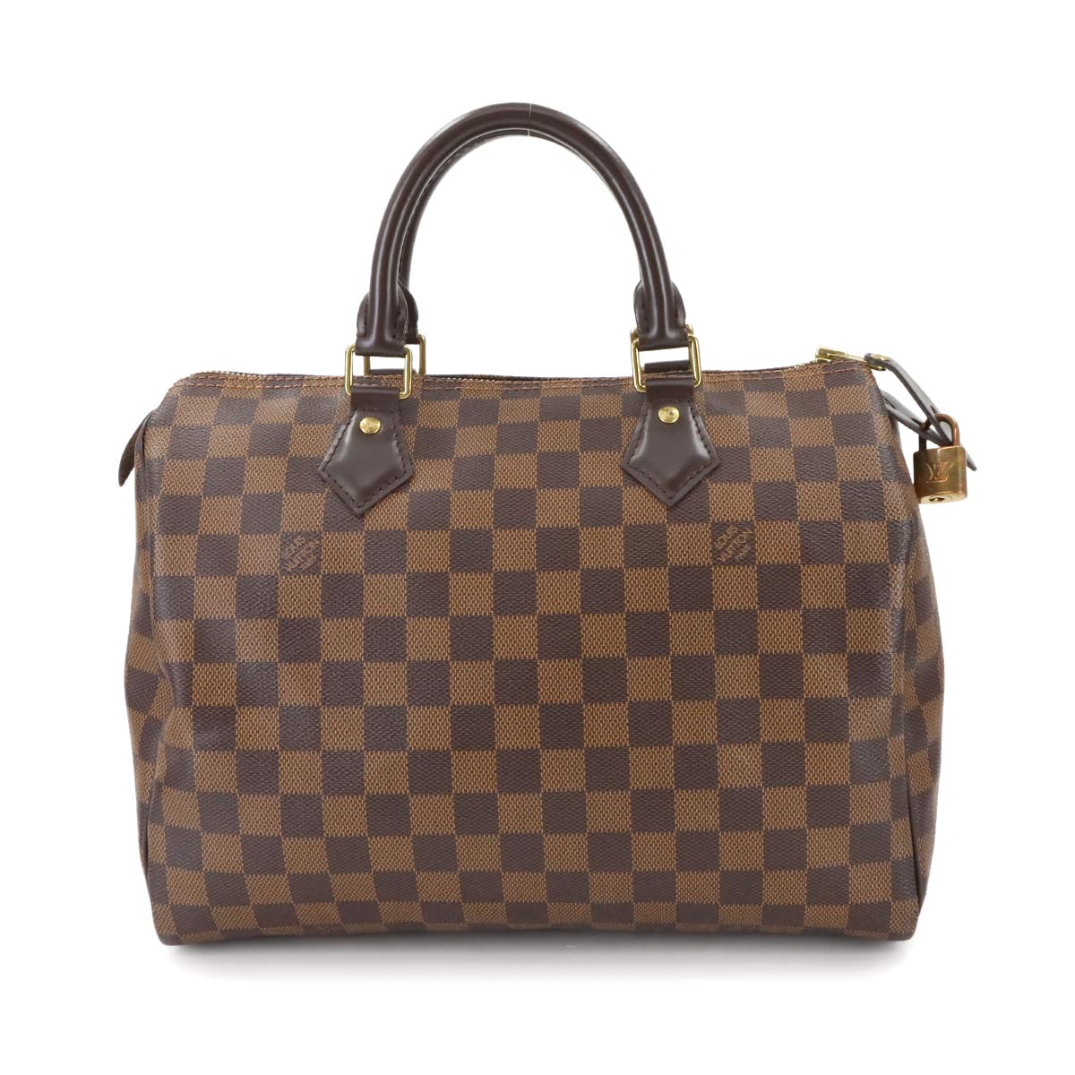 Damier Speedy 30 Hand Bag Ebene N41364 Brown Purse