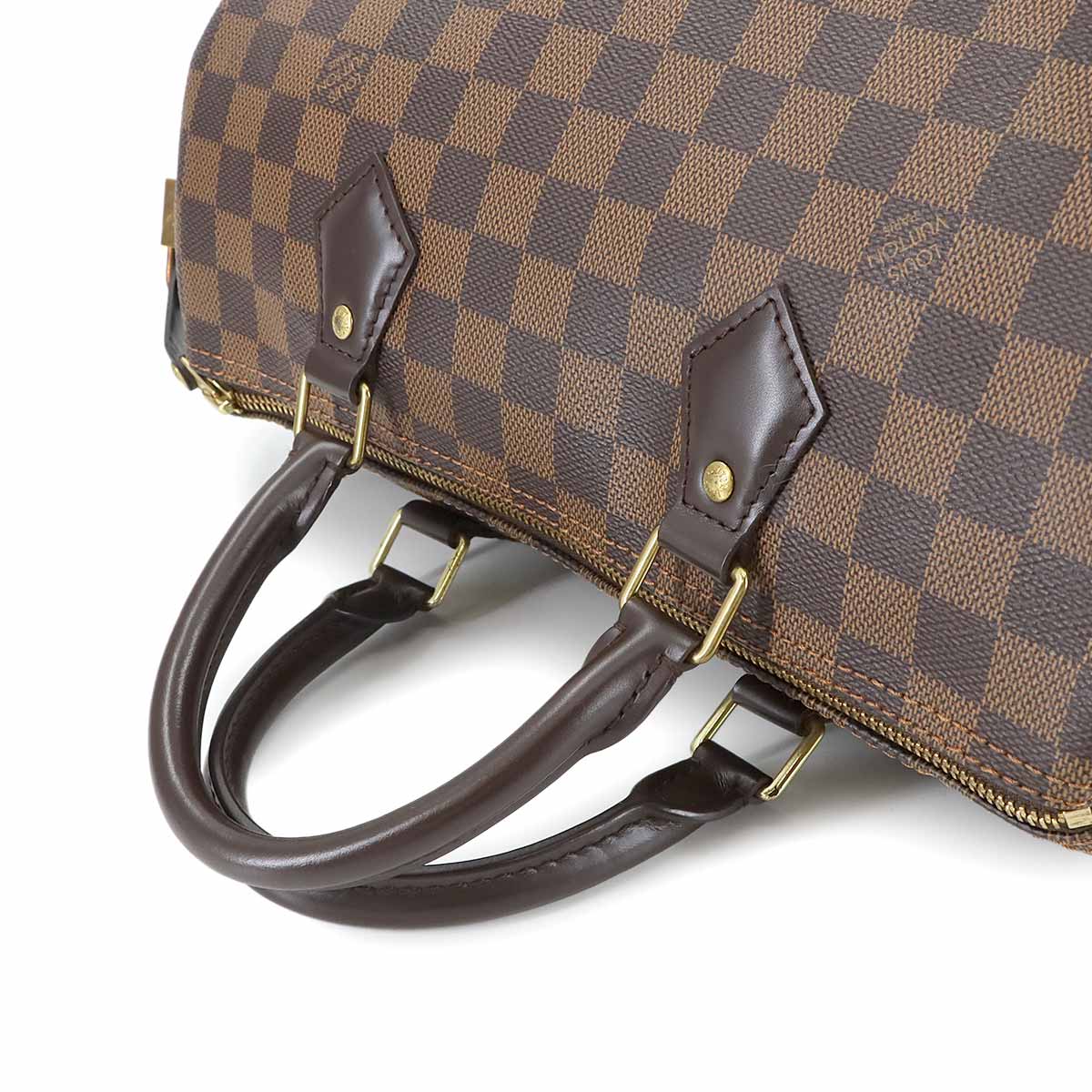 Damier Speedy 30 Hand Bag Ebene N41364 Brown Purse