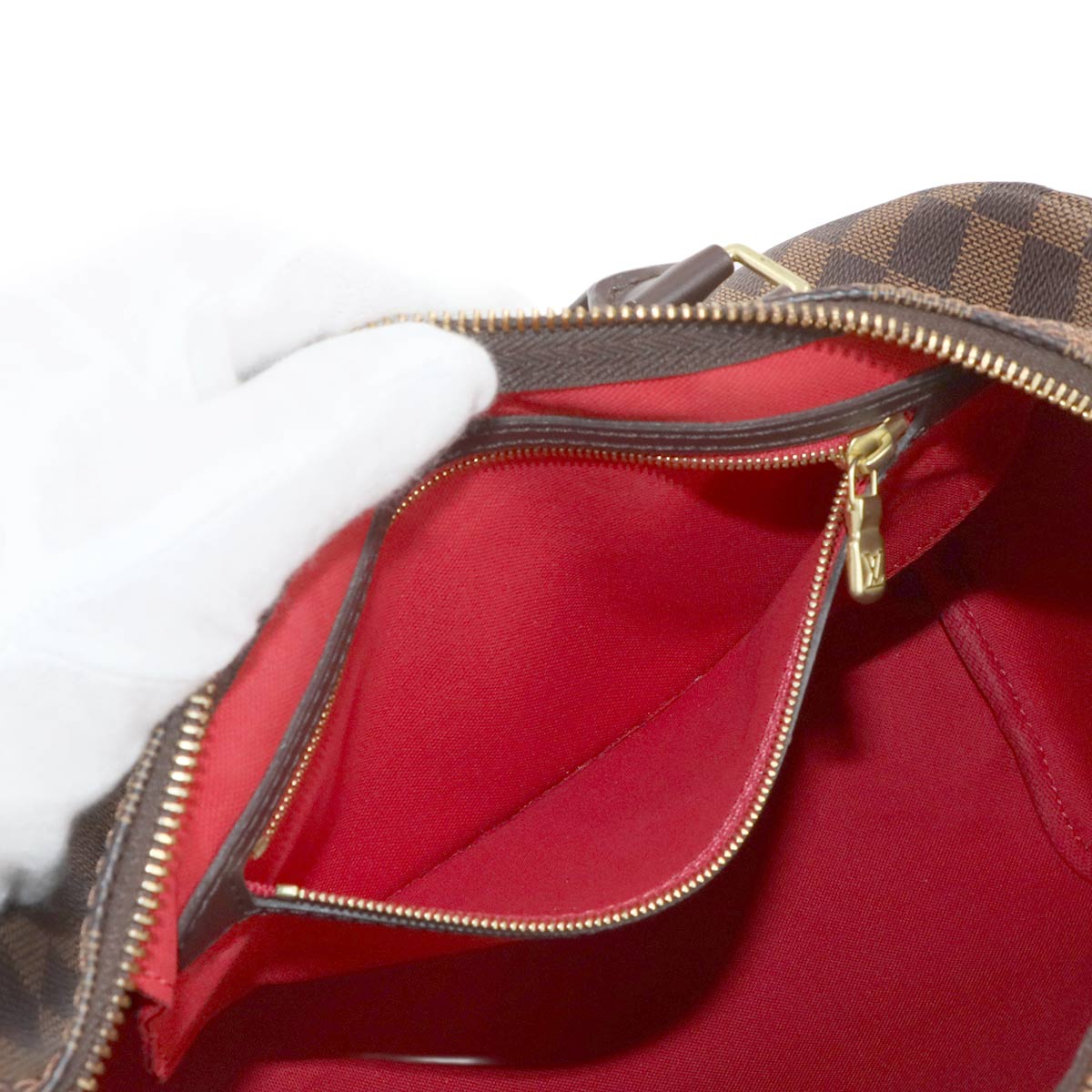 Damier Speedy 30 Hand Bag Ebene N41364 Brown Purse