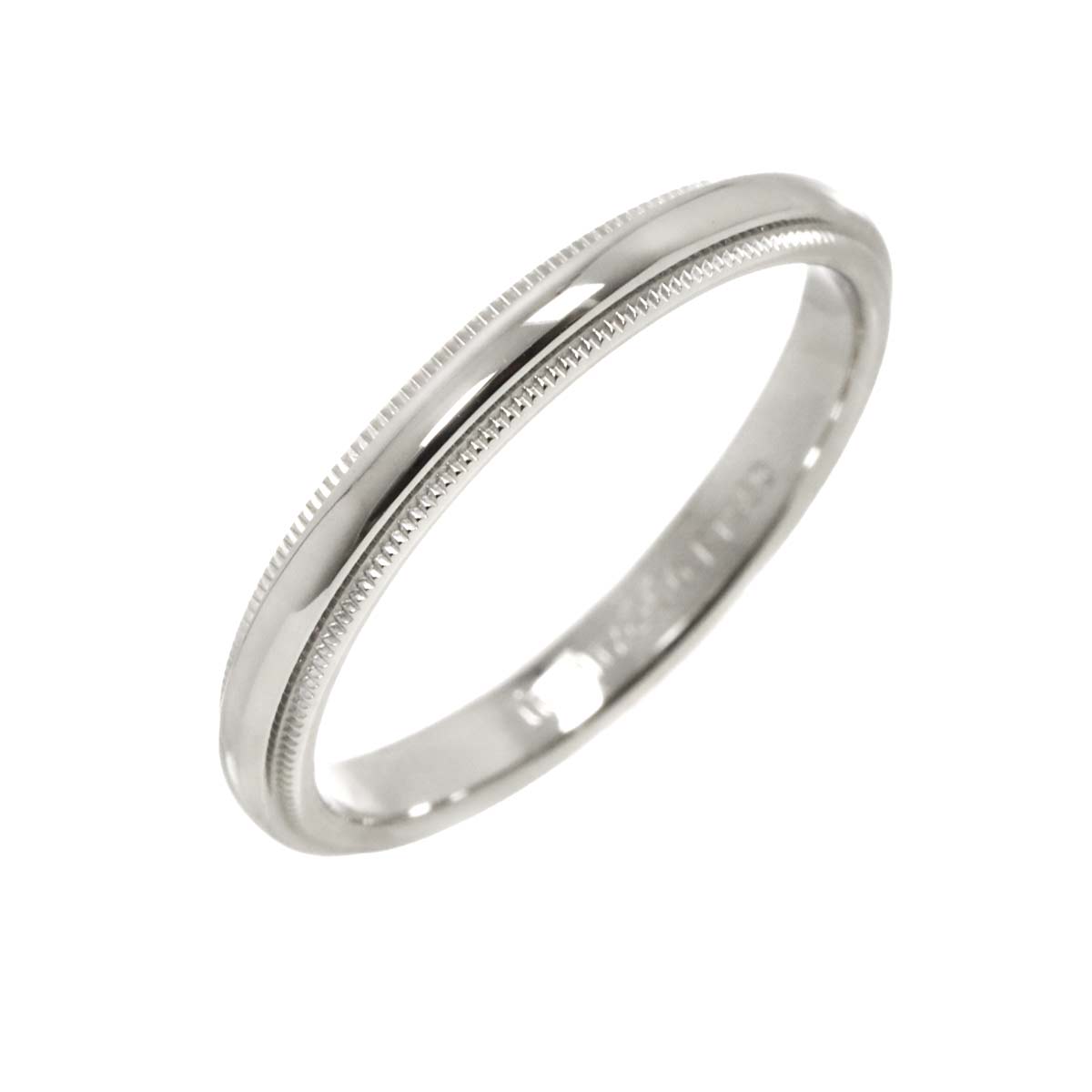 Milgrain Ring Pt Platinum Size8.75(US)