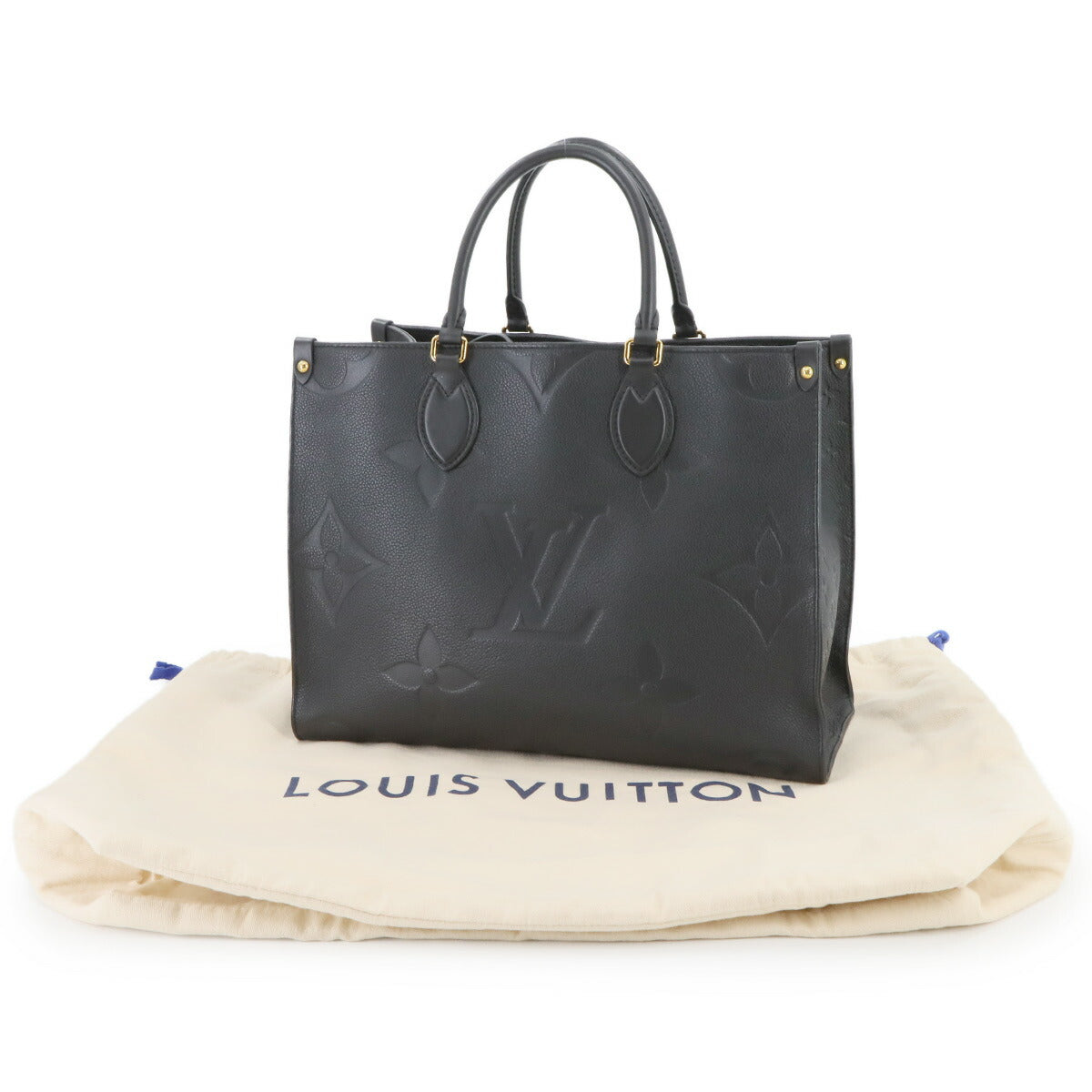 Monogram Empreinte Onthego MM Tote Shoulder Bag M45595