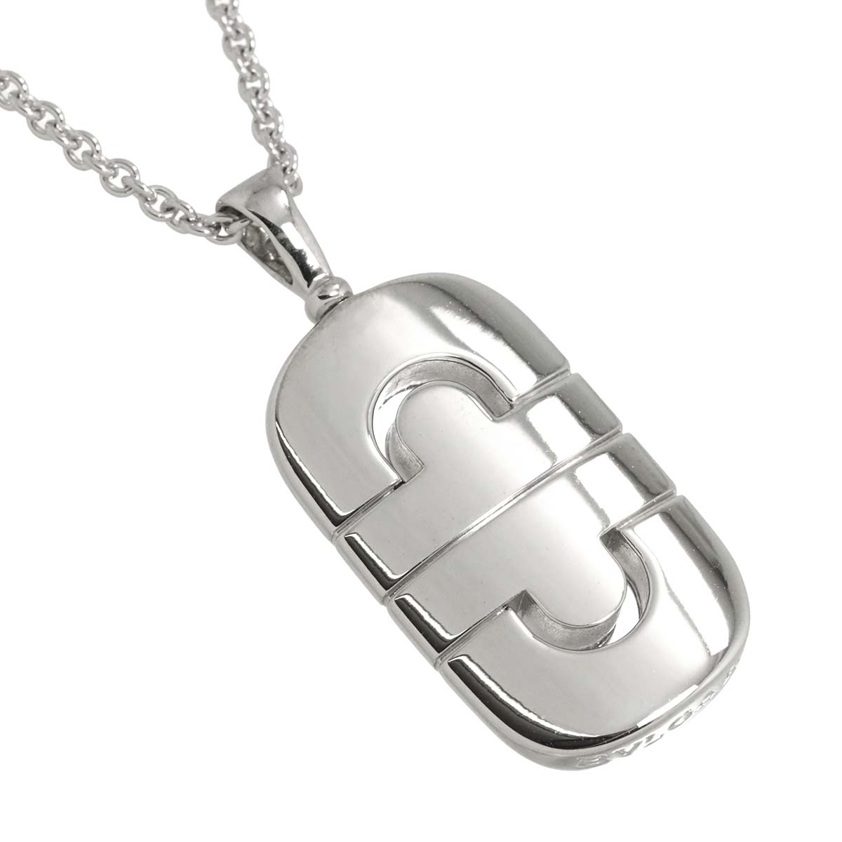 Parentesi Necklace 18K White Gold 750