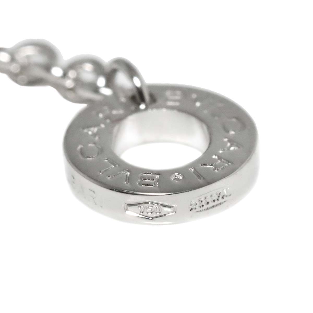 Parentesi Necklace 18K White Gold 750