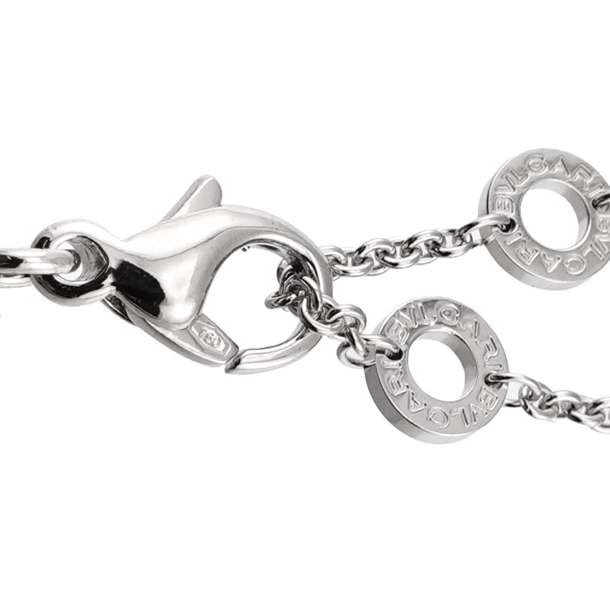 Parentesi Necklace 18K White Gold 750