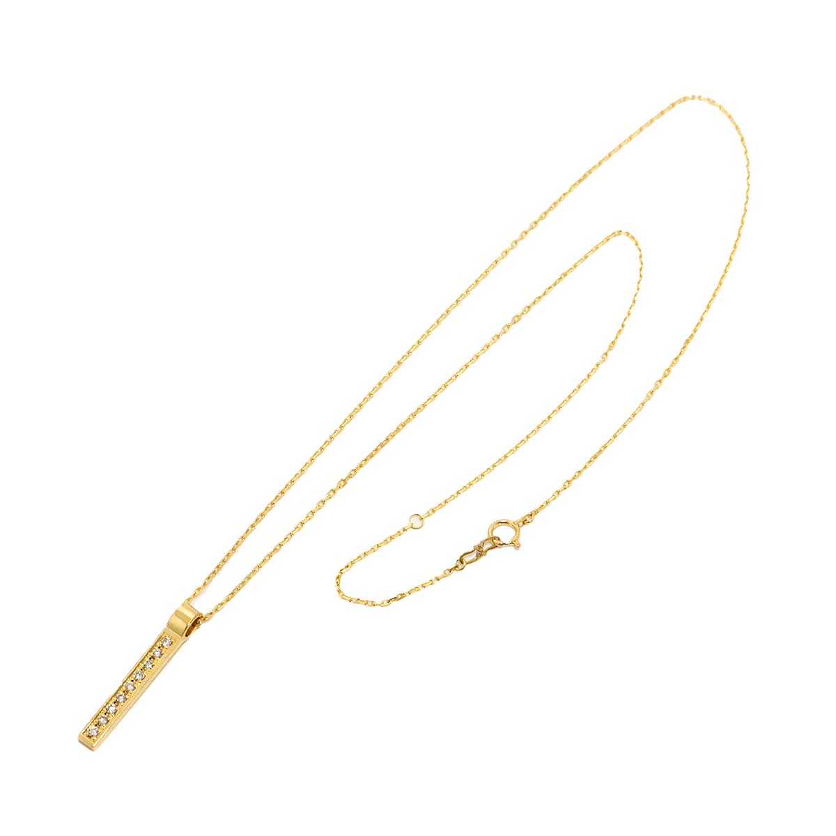 SYMPATHY OF SOUL Diamond 0.30ct Necklace 18K YG 750