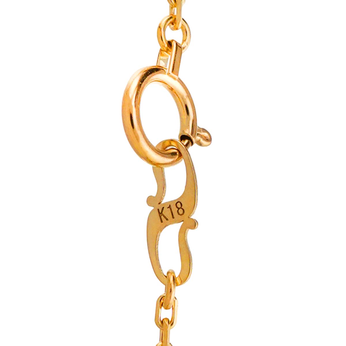 SYMPATHY OF SOUL Diamond 0.30ct Necklace 18K YG 750