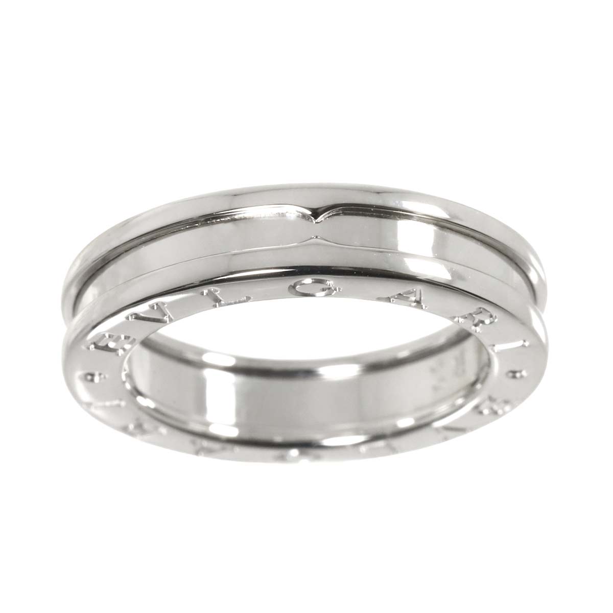 B-ZERO1 1Band Ring 18K White Gold 750 Size50 5.25(US)