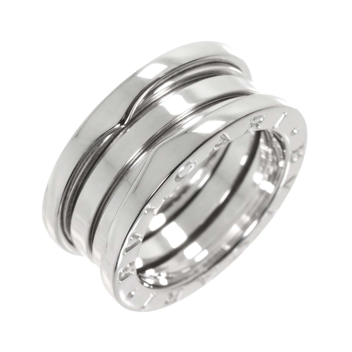 B-ZERO1 3Band Ring 18K White Gold 750 Size50 5-5.25(US)