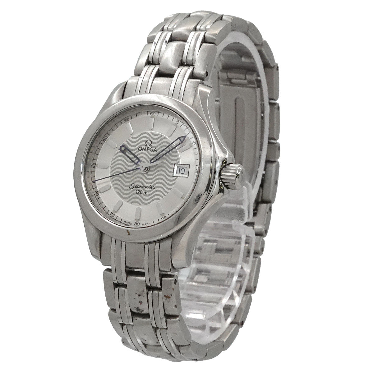 Seamaster 120 Date 2571 31 Quartz Silver Dial Ladies Watch