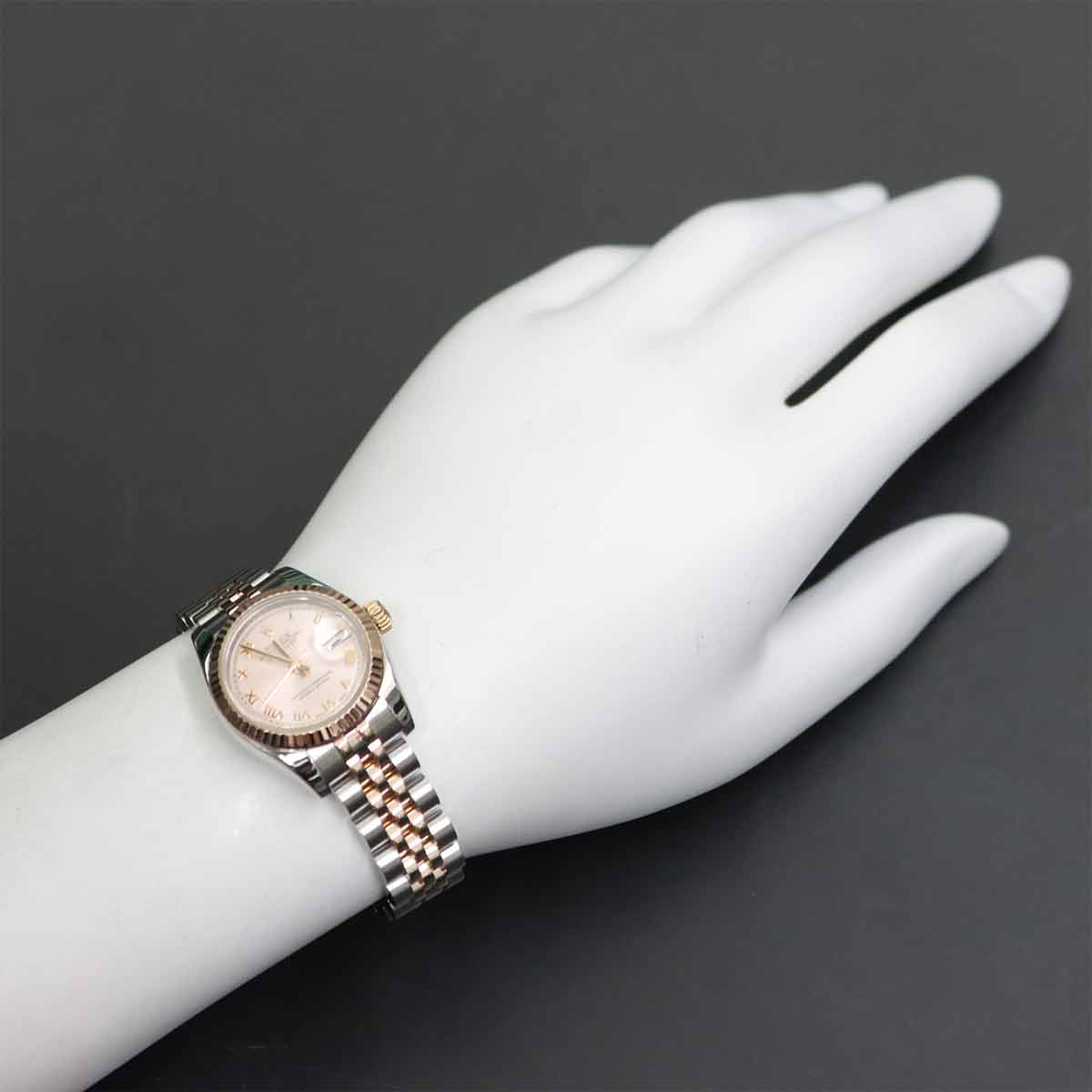 Datejust 179171 Serial M 750 PG Automatic Pink Dial Ladies