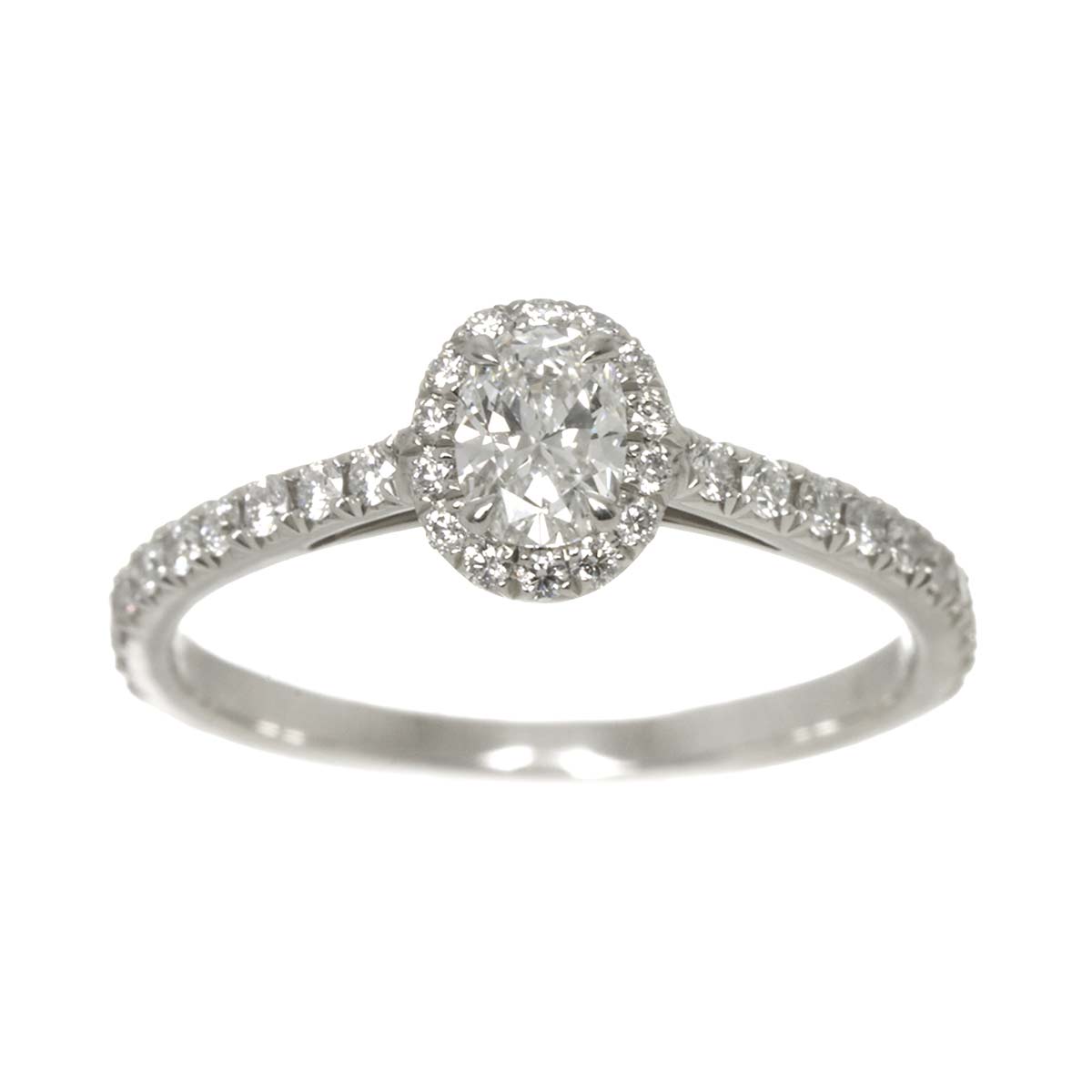 Diamond 0.23ct E/VVS2 Ring Platinum Size4.5(US)