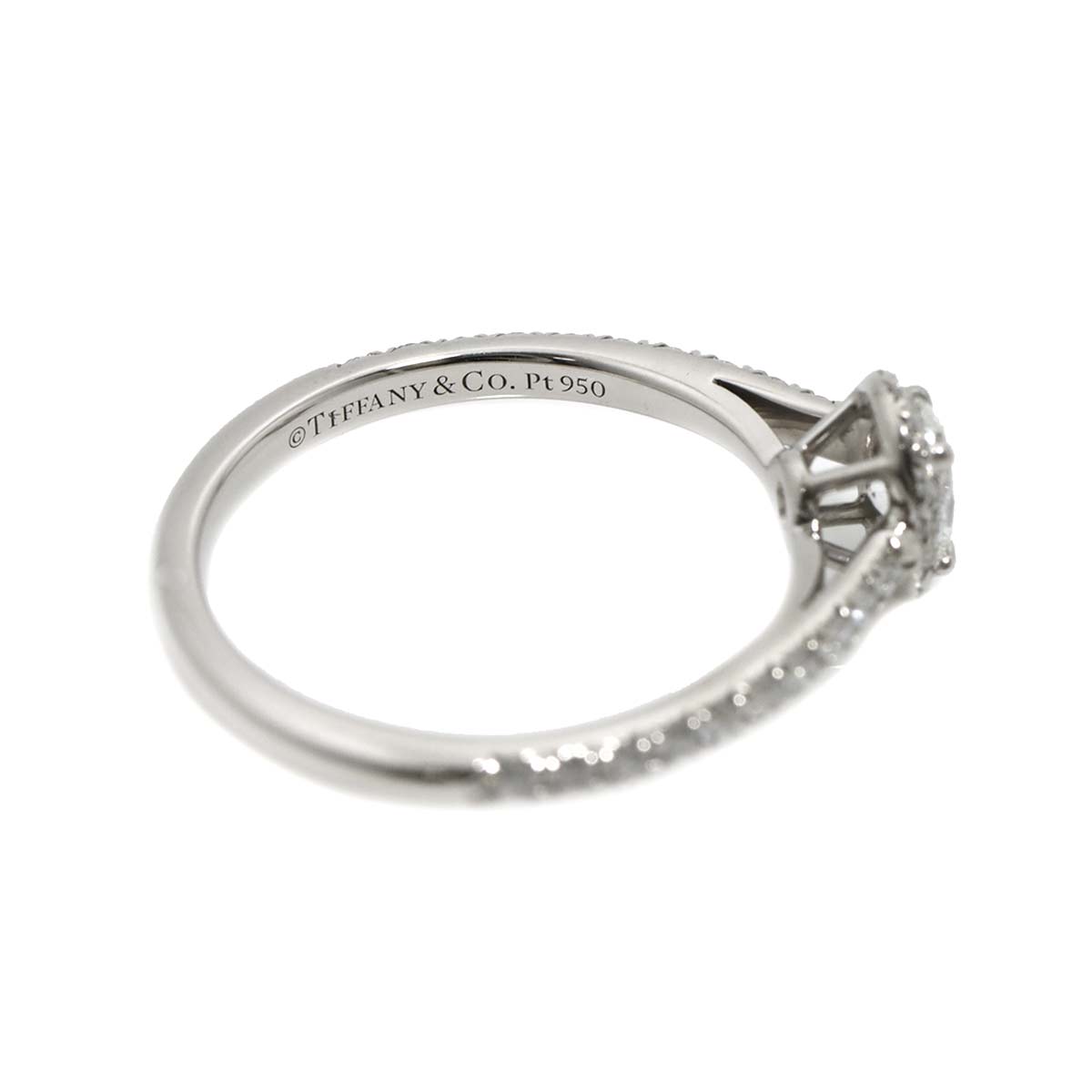 Diamond 0.23ct E/VVS2 Ring Platinum Size4.5(US)
