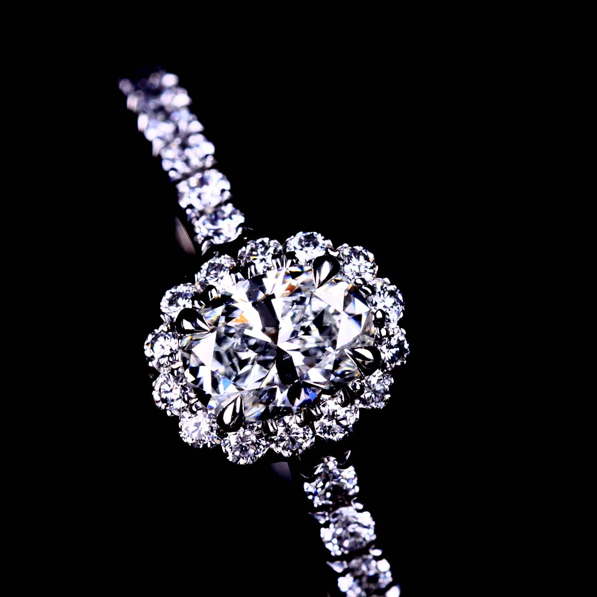 Diamond 0.23ct E/VVS2 Ring Platinum Size4.5(US)