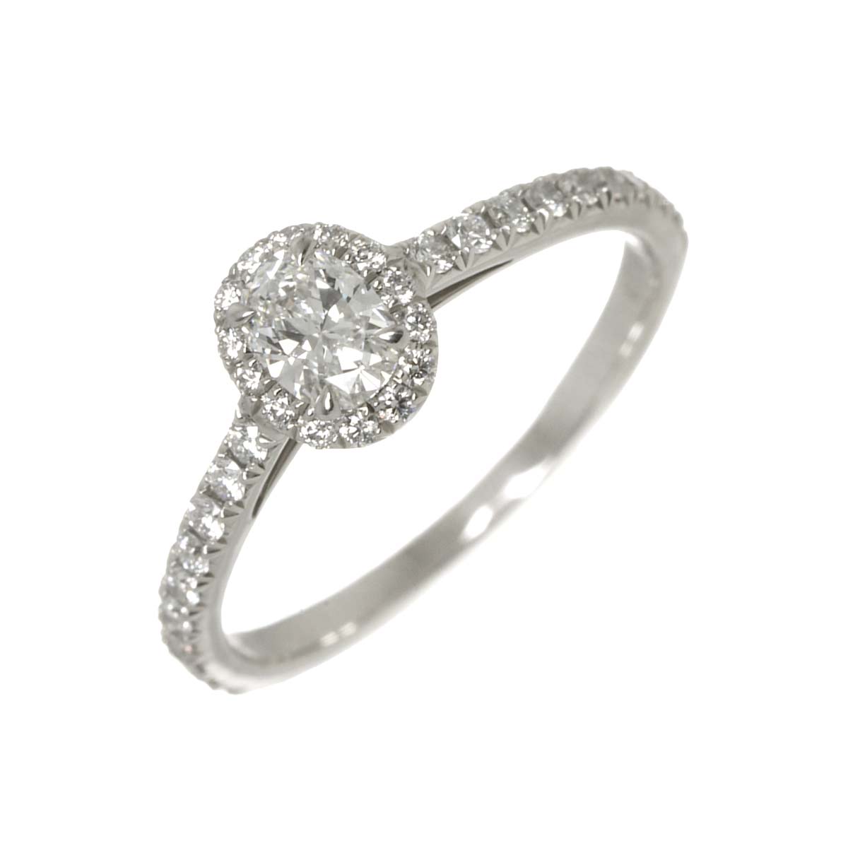 Diamond 0.23ct E/VVS2 Ring Platinum Size4.5(US)