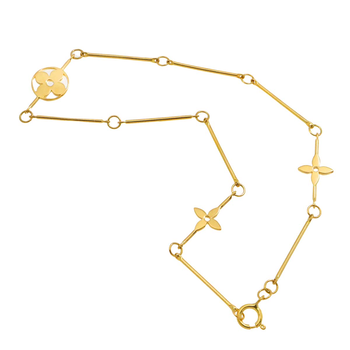 Cheville Anklet Bracelet 18K Yellow Gold 750