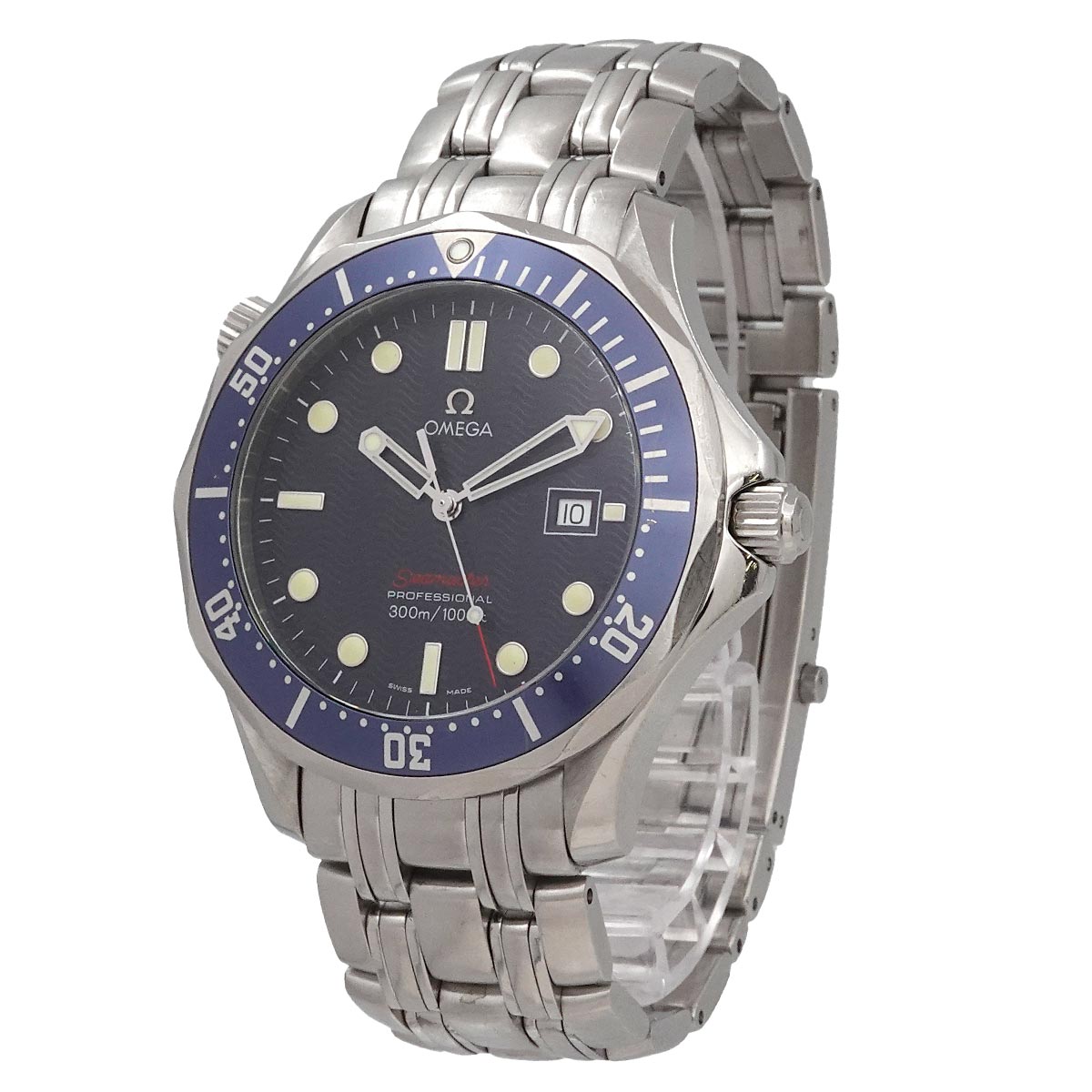 Seamaster Professional 2221 80 300m Quartz Blue Dial Mens