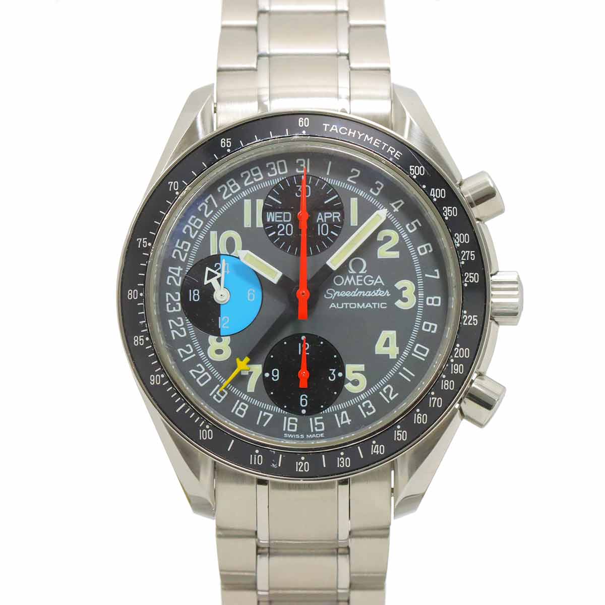 Speedmaster Mark40 3520 53 Automatic Gray Dial Mens Watch