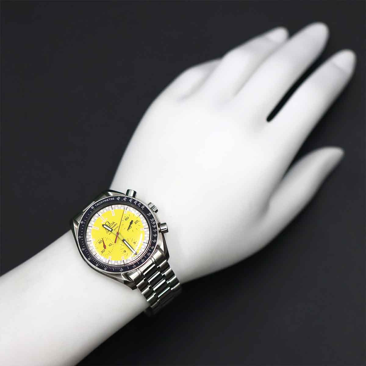 Speedmaster Racing Schumacher 3810 12 40 Limited Yellow Dial