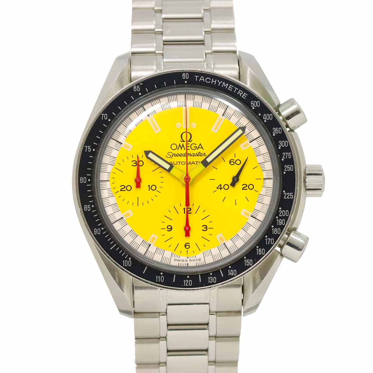 Speedmaster Racing Schumacher 3810 12 40 Limited Yellow Dial