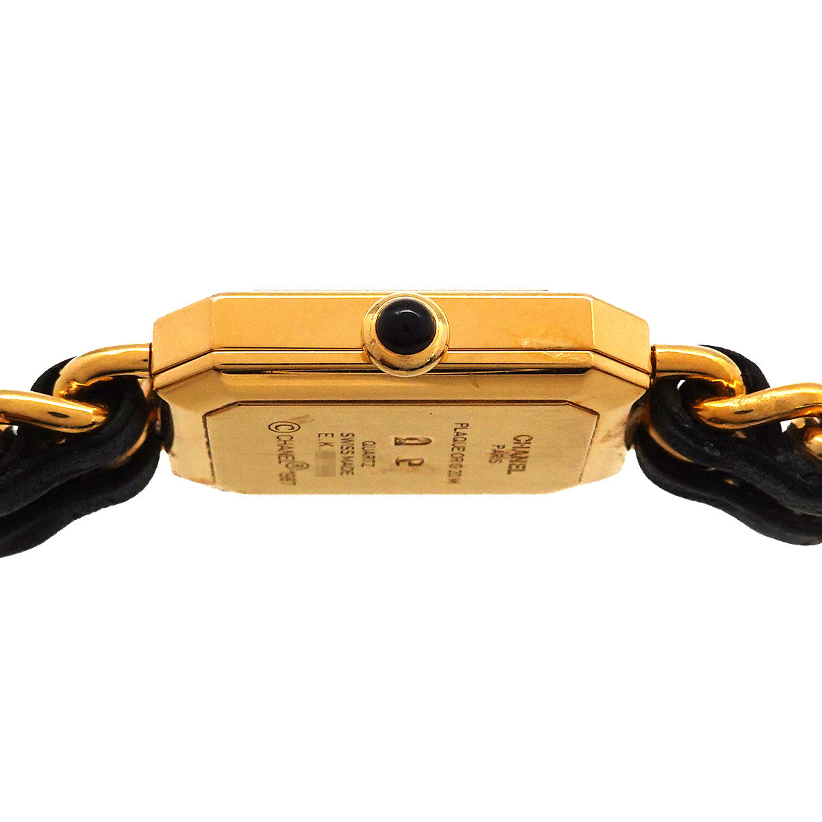 Premiere Size S H0001 Vintage Quartz Black Dial Ladies Watch