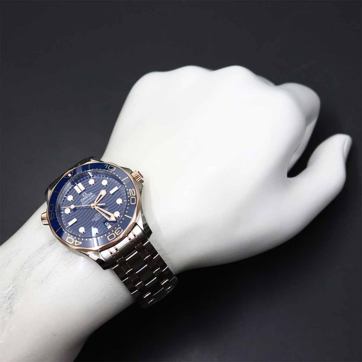 OMEGA Seamaster 300 210 20 42 20 03 002 750 Pink Gold Mens Watch