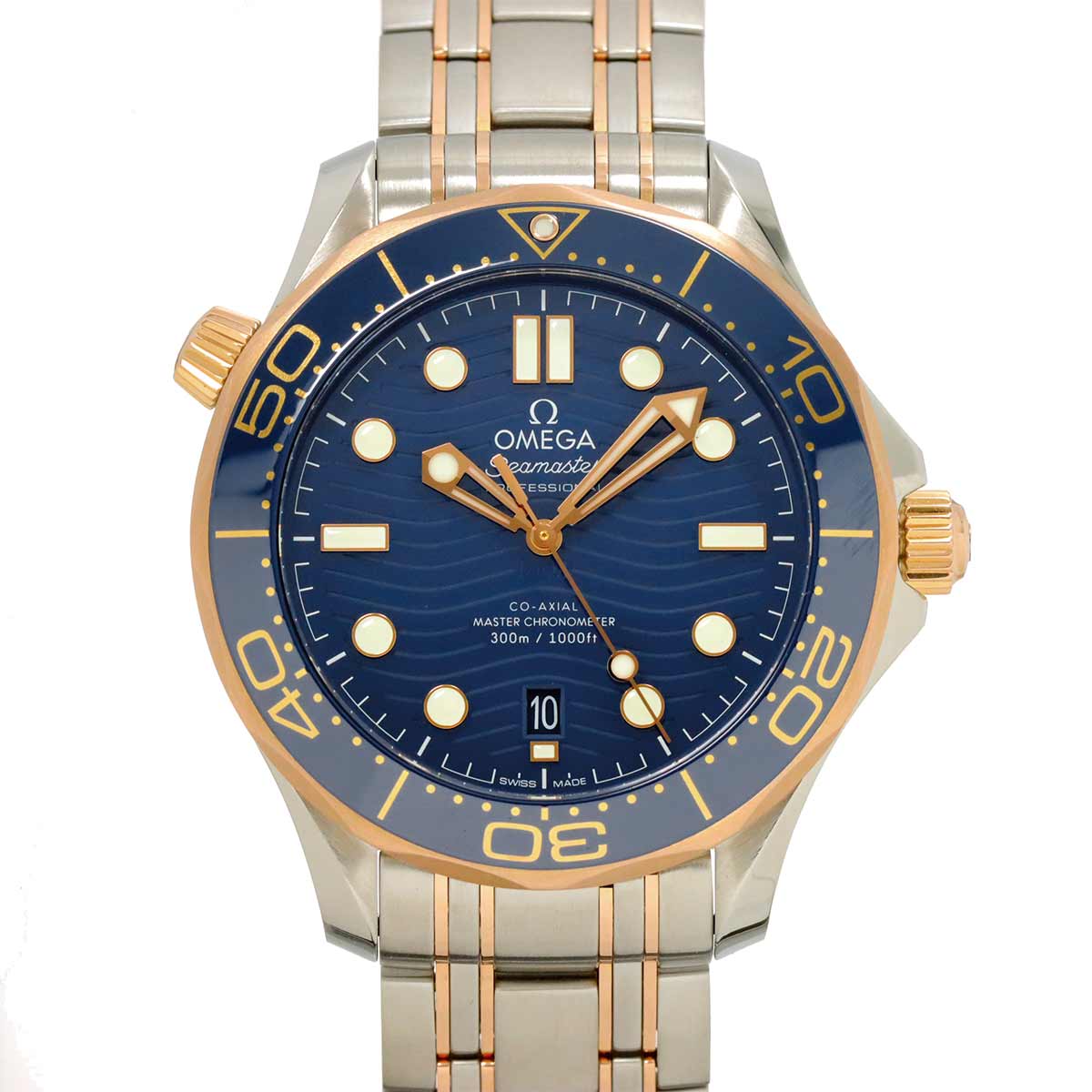 OMEGA Seamaster 300 210 20 42 20 03 002 750 Pink Gold Mens Watch