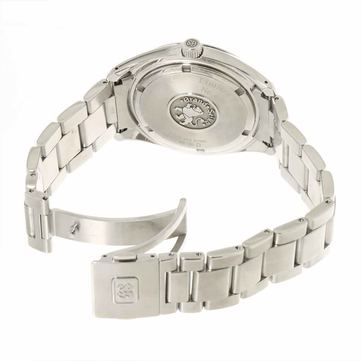 GRAND SEIKO SBGV027 9F82 0AG0 Date Quartz Red Dial Mens Watch