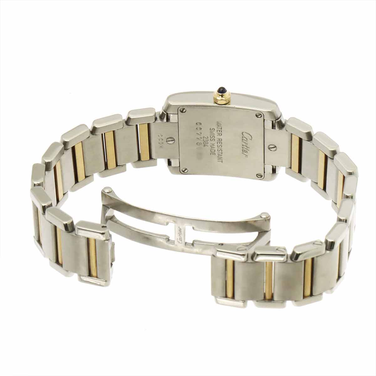 Tank Francaise SM W51007Q4 YG Quartz Cream Dial Ladies