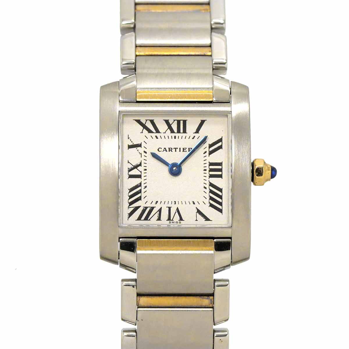 Tank Francaise SM W51007Q4 YG Quartz Cream Dial Ladies