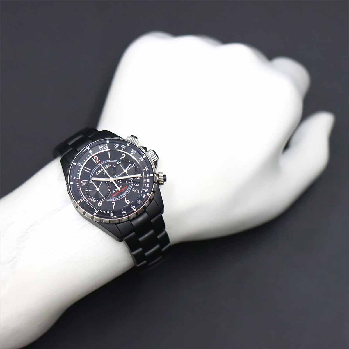 J12 Superleggera H3409 Black Ceramic Automatic Chronograph