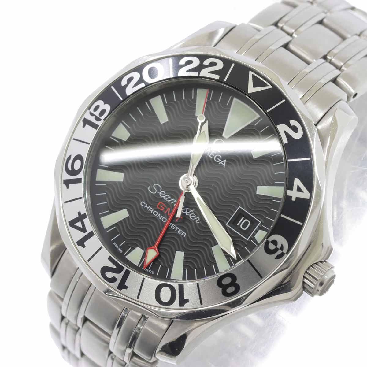 Seamaster GMT 2834 50 Automatic Black Dial Mens Watch 90288748