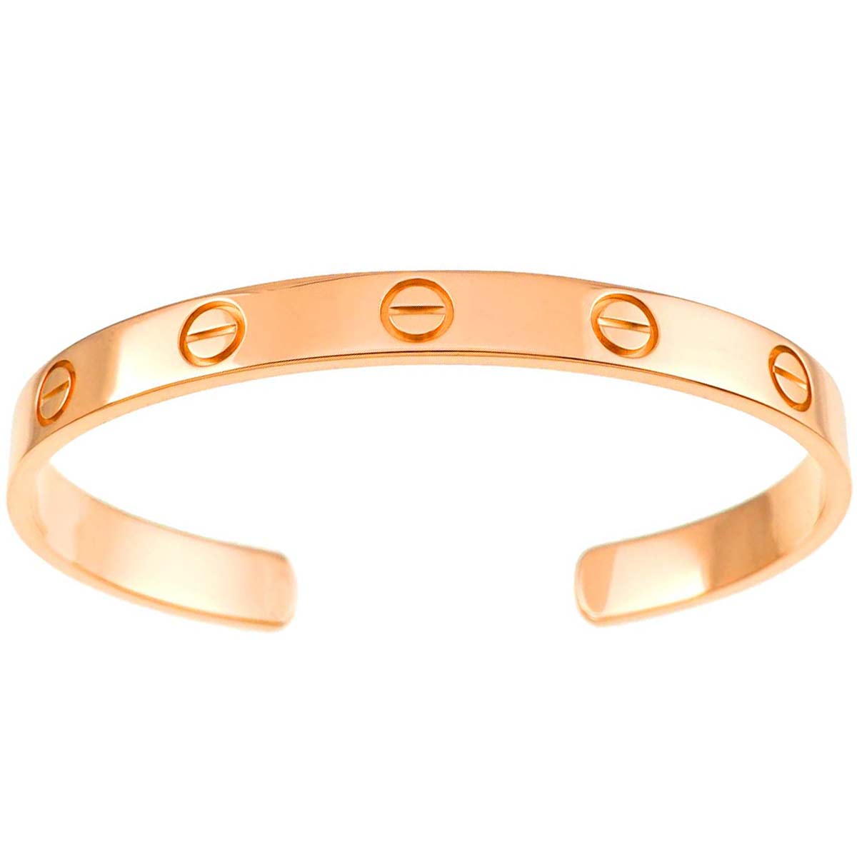 Love Bracelet Open 18K Pink Gold 750 Size17