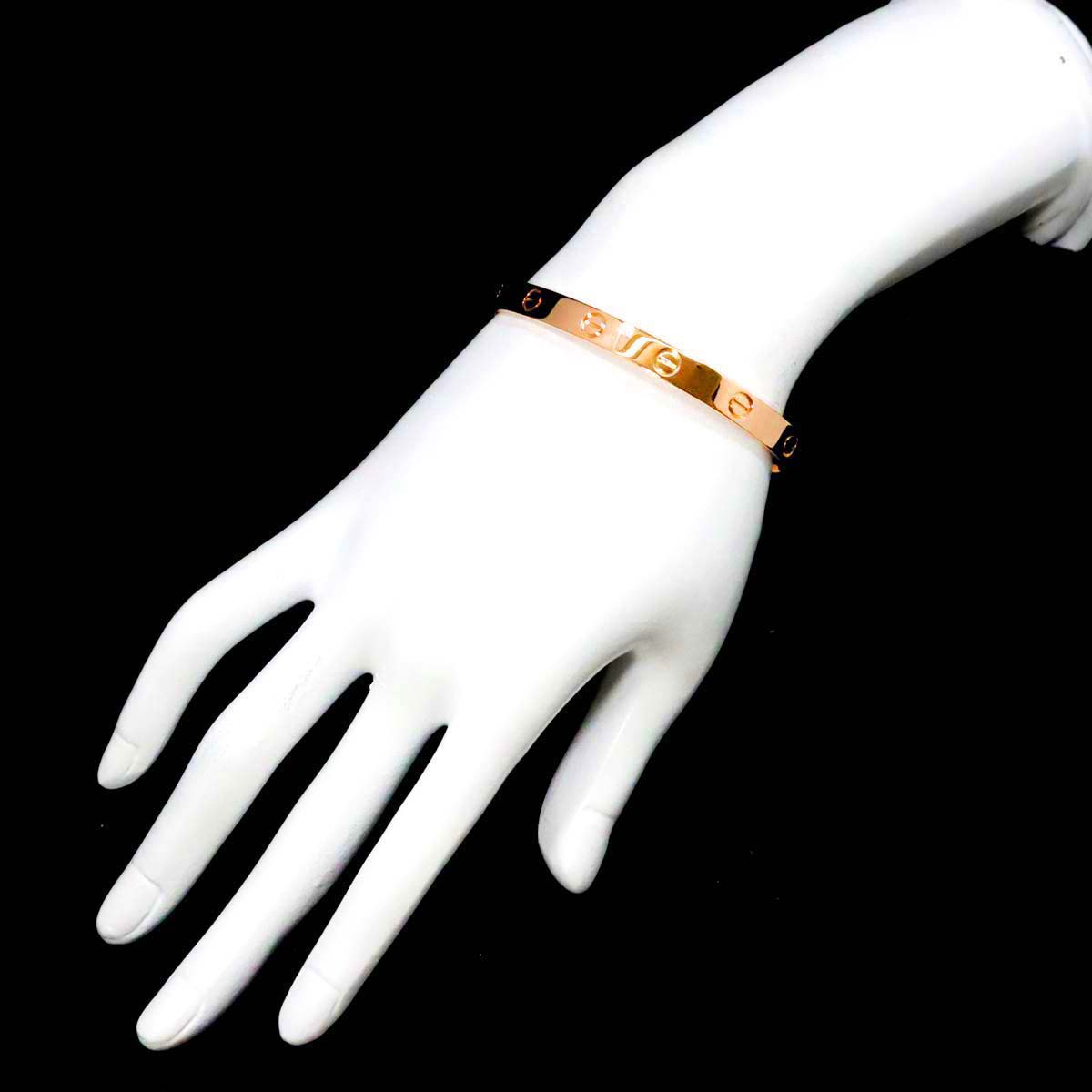 Love Bracelet Open 18K Pink Gold 750 Size17