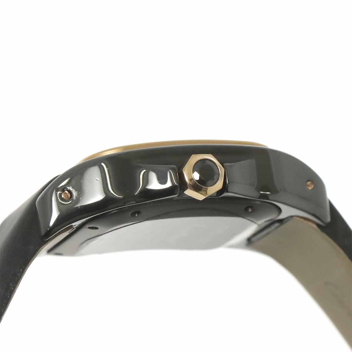 Santos 100 W2020007 Automatic K18PG Black Dial Boys Watch