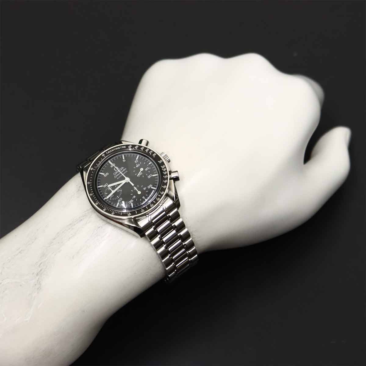 Speedmaster Chronograph 3510.50 Automatic Black Dial Mens Watch