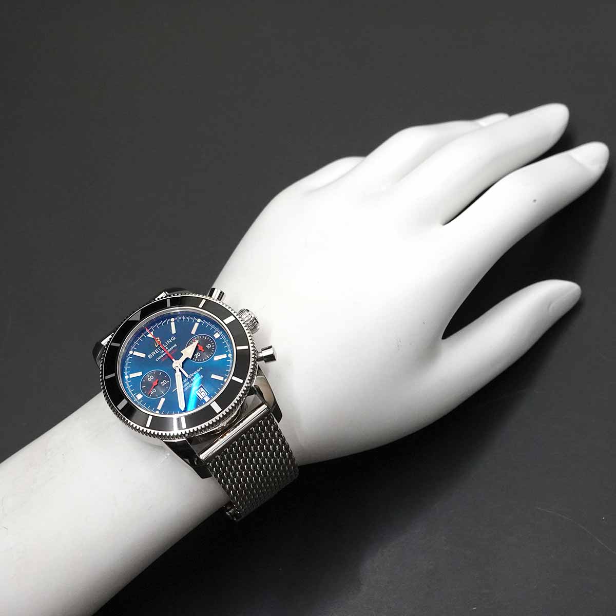 SuperOcean Heritage2 A23320 Automatic Blue Dial Mens Watch