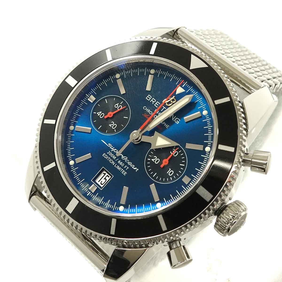 SuperOcean Heritage2 A23320 Automatic Blue Dial Mens Watch